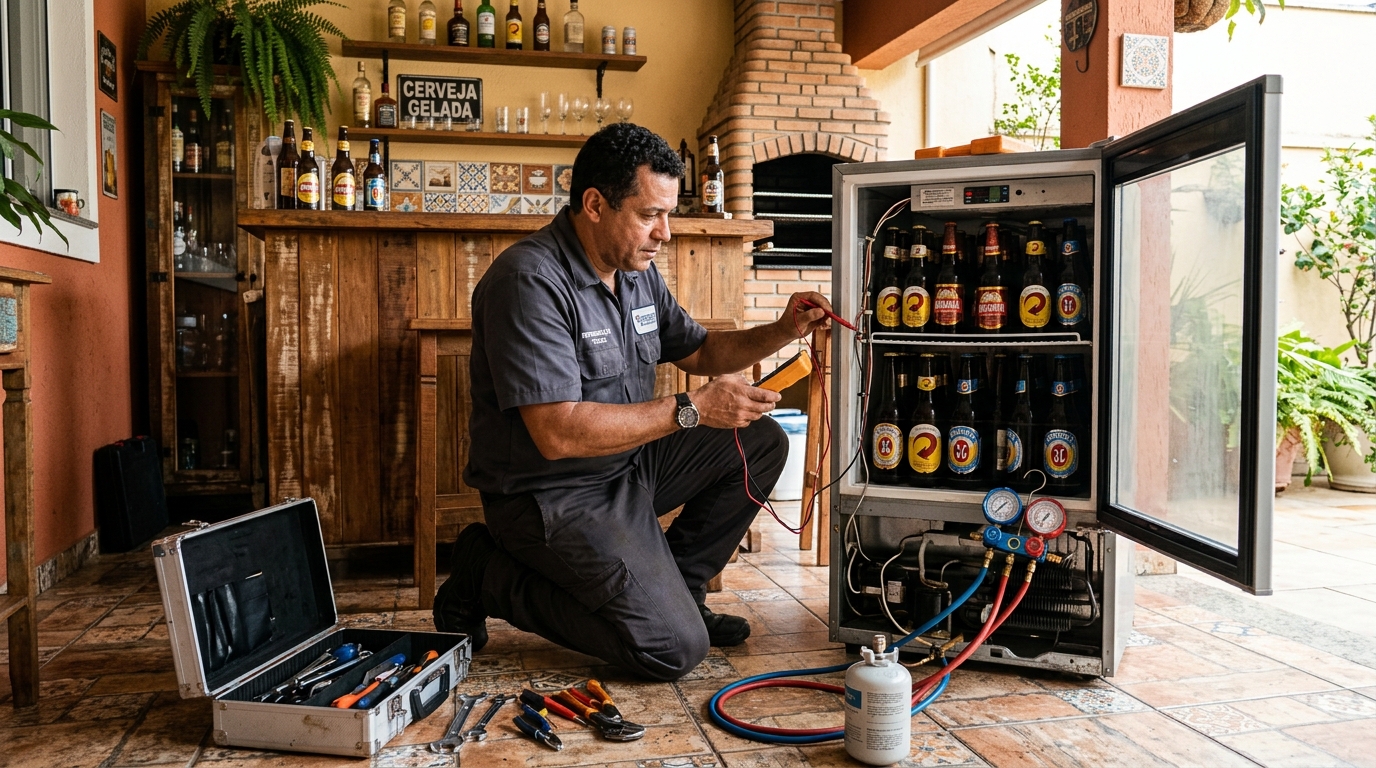 Assistência para Cervejeira Comercial em Betim‑MG