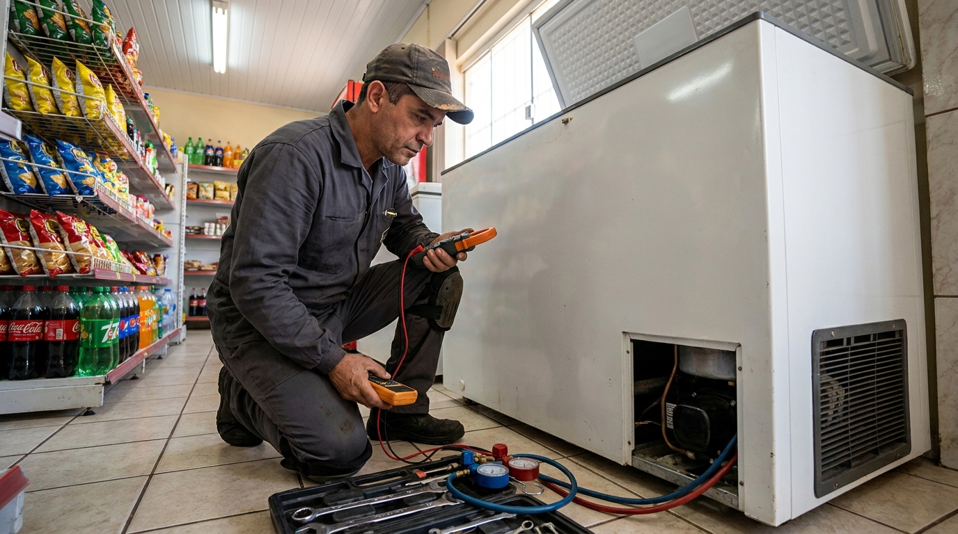 Recuperação de Refrigeração em Betim‑MG
